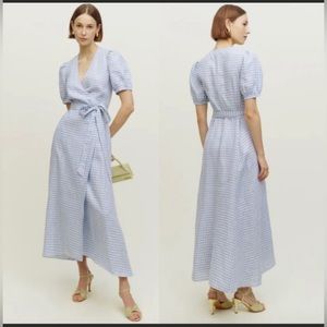 NWT Reformation Weiss Linen Dress M
